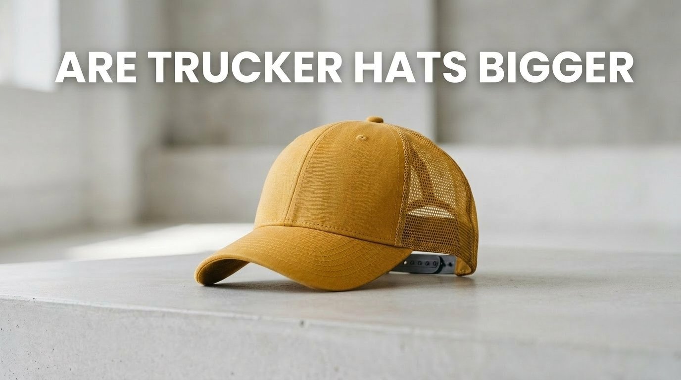 Are Trucker Hats Bigger