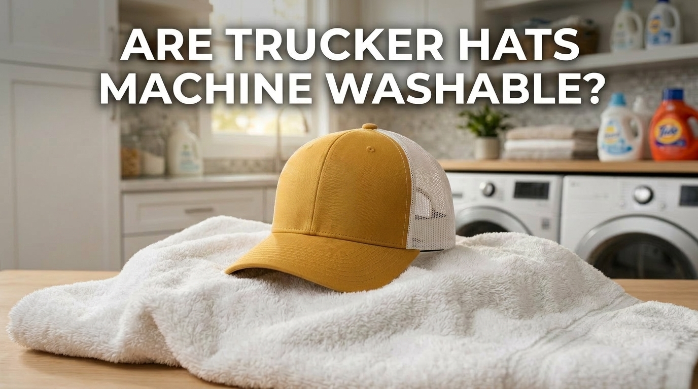 Are Trucker Hats Machine Washable