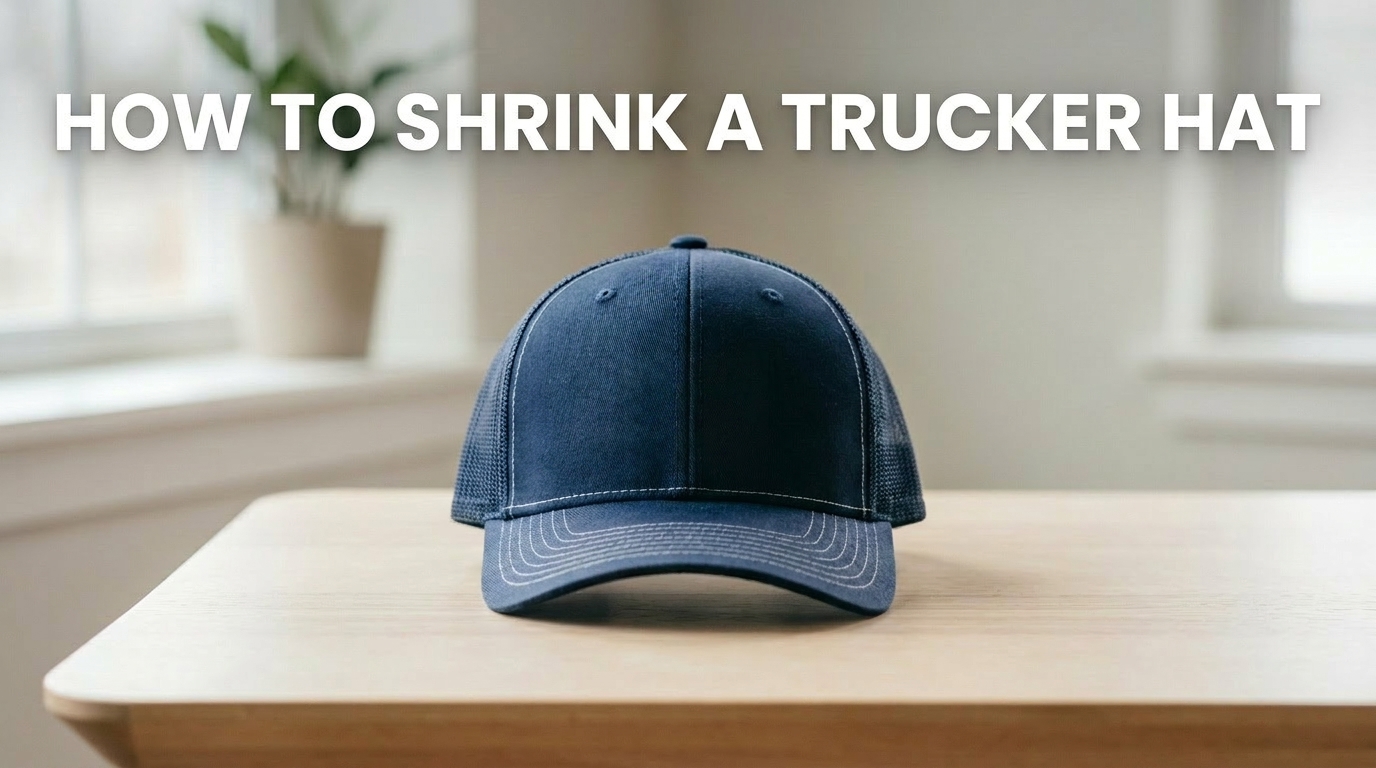 How To Shrink A Trucker Hat