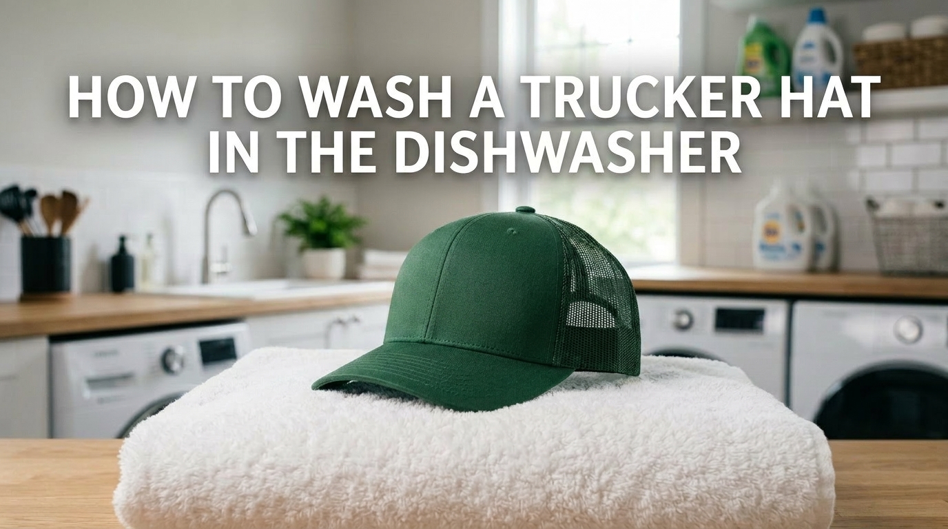 How To Wash A Trucker Hat In The Dishwasher