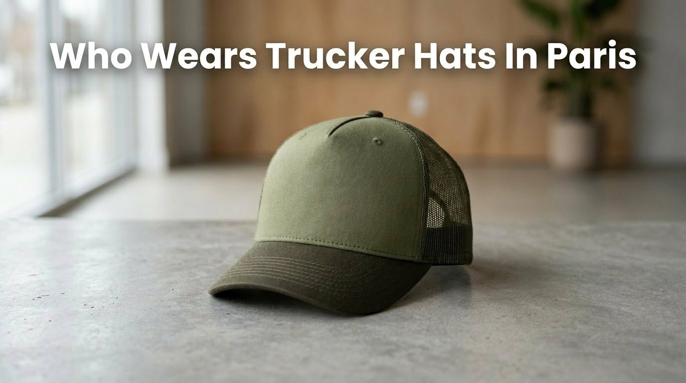 Who Wears Trucker Hats In Paris